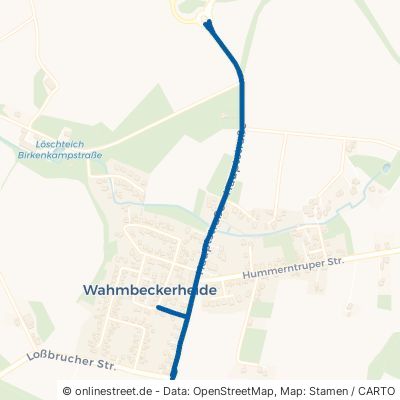 Hauptstraße Lemgo Wahmbeck 