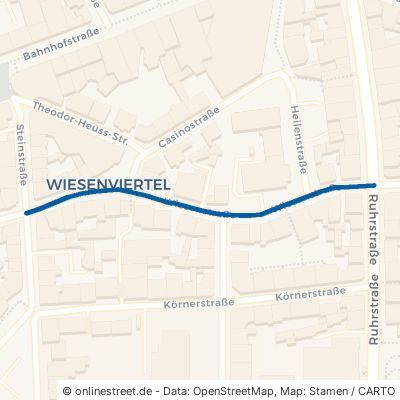 Wiesenstraße Witten Mitte 