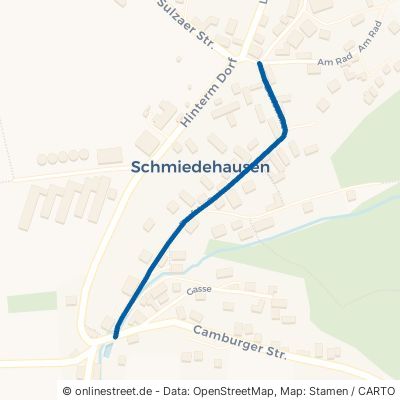 Dorfstraße Schmiedehausen Lachstedt 