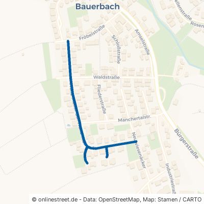 Franz-Müller-Straße Bretten Bauerbach 