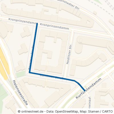 Bornimer Straße 10711 Berlin Halensee Bezirk Charlottenburg-Wilmersdorf