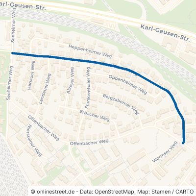 Dürkheimer Weg Düsseldorf Oberbilk 