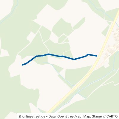 Loangsaalswäg / Langzeilsweg Bischoffen Oberweidbach 