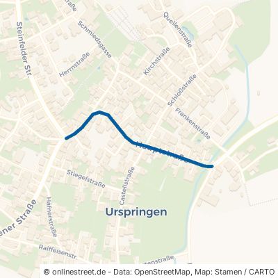 Hauptstraße Urspringen 