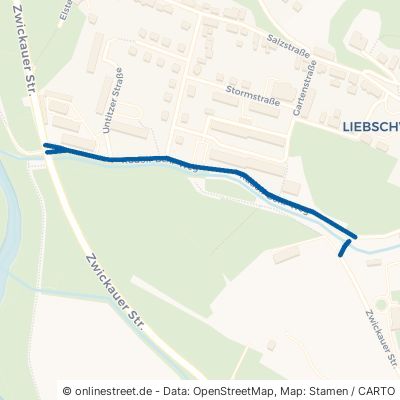 Rudolf-Behr-Weg Gera Liebschwitz 
