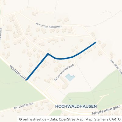 Forsthausweg Grebenhain Ilbeshausen-Hochwaldhausen 