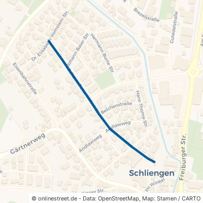 Johann-Peter-Hebel-Straße Schliengen 