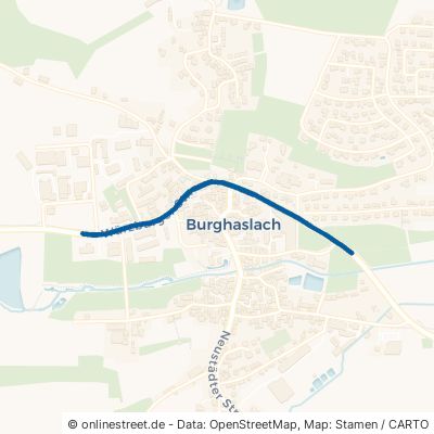 Würzburger Straße Burghaslach Fürstenforst 
