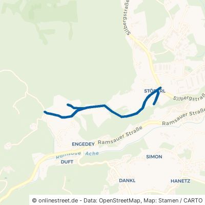 Vierradweg Bischofswiesen Strub 