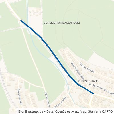 Bilfinger Straße Kämpfelbach Ersingen 