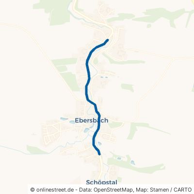 Hauptstraße Schöpstal Ebersbach 