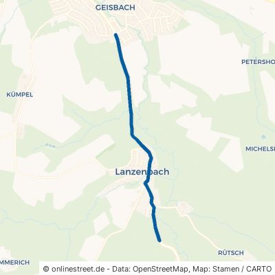 Talstraße Hennef (Sieg) Lanzenbach 