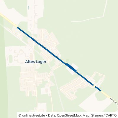 Treuenbrietzener Straße Niedergörsdorf Altes Lager 