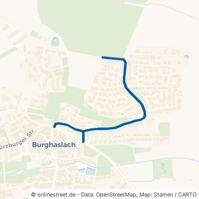 Fürstenforster Straße Burghaslach Fürstenforst 