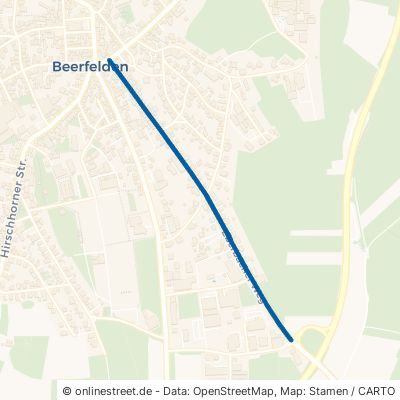 Eberbacher Weg Oberzent Beerfelden 