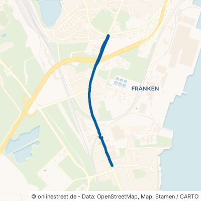 Greifswalder Chaussee Stralsund Frankensiedlung 