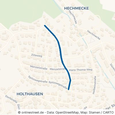 Slevogtstraße Plettenberg Holthausen 