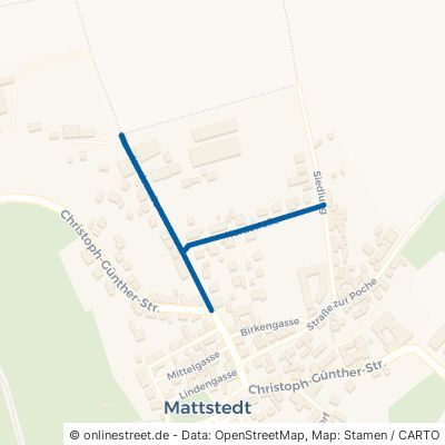 Nordstraße Ilmtal-Weinstraße Mattstedt 
