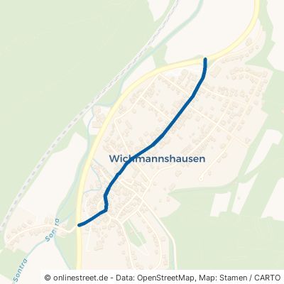 Eschweger Straße Sontra Wichmannshausen 
