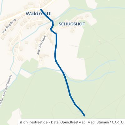 Schugshofweg Bühl Neusatz 