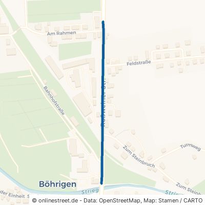 Roßweiner Straße 09661 Striegistal Böhrigen Böhrigen