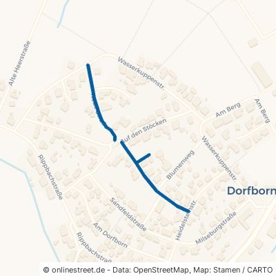 Neue Straße Neuhof Dorfborn 