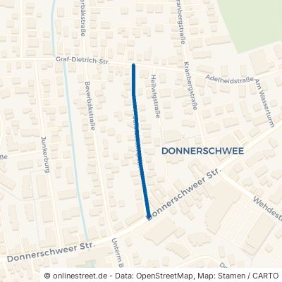 Sonnenkampstraße Oldenburg Donnerschwee 