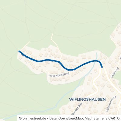 Weilerweg Esslingen am Neckar Wiflingshausen 