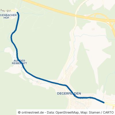 Lörracher Straße Rheinfelden Degerfelden 