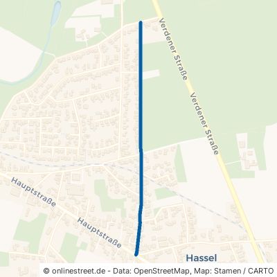 Bürgermeister-Precht-Straße Hassel 
