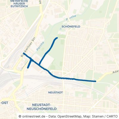 Adenauerallee 04347 Leipzig Schönefeld Nordost