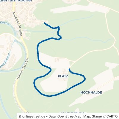 Hochhaldeweg 74429 Sulzbach-Laufen Laufen 