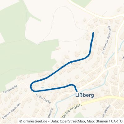 Merzbergstraße Ortenberg Lißberg 