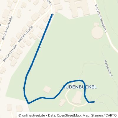Judenbuckelweg Weinheim 