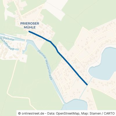 Cottbuser Straße Heidesee Prieros 