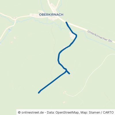 Sägbergweg Sankt Georgen im Schwarzwald Oberkirnach 