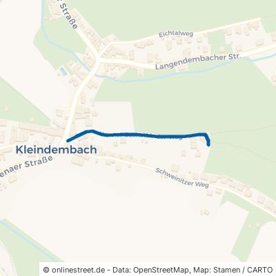 Werner-Seelenbinder-Weg Langenorla Kleindembach 
