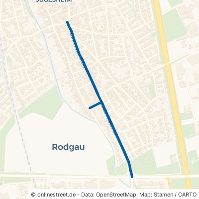Dudenhöfer Straße Rodgau Jügesheim 
