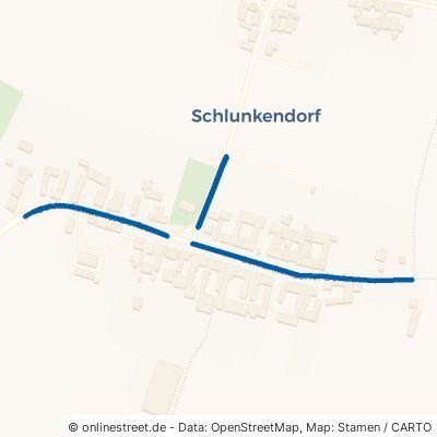 Schlunkendorfer Dorfstraße Beelitz Schlunkendorf 