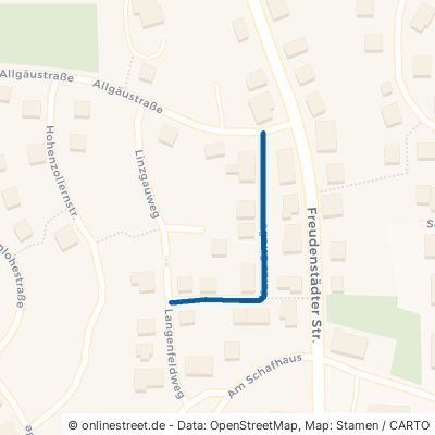 Kurze Straße Dunningen Seedorf 