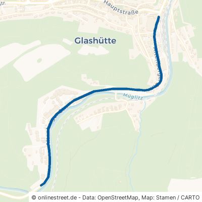 Altenberger Straße Glashütte 