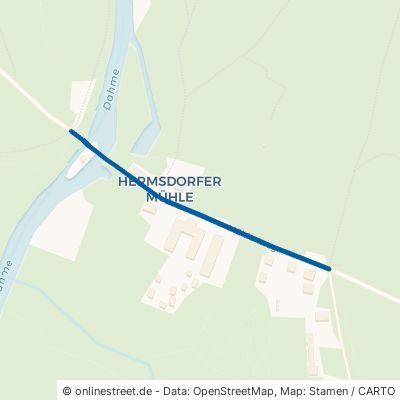 Mühlenweg Münchehofe Hermsdorf 