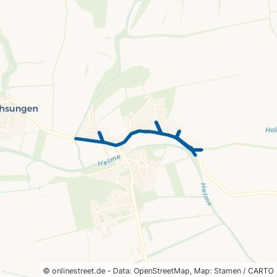 Nüxeier Straße Nordhausen Hesserode 