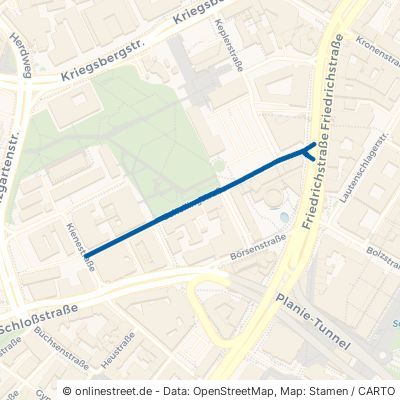 Schellingstraße Stuttgart Mitte 