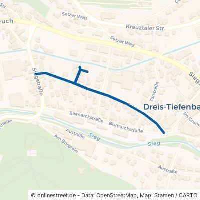 Feldwasserstraße Netphen Dreis-Tiefenbach 