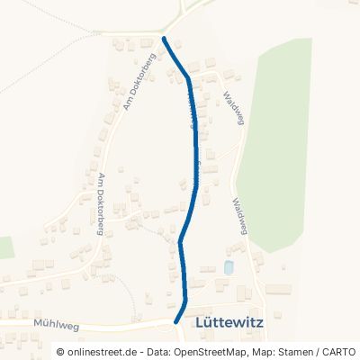 Hohlweg Zschaitz-Ottewig Lüttewitz 