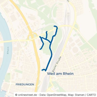 Weiherweg Weil am Rhein Friedlingen 