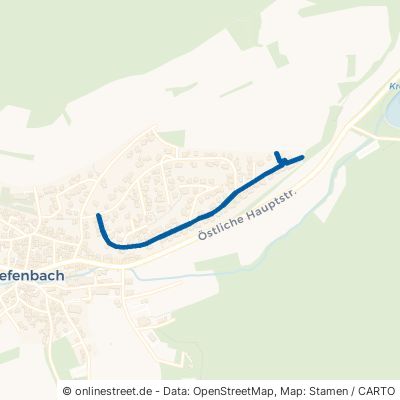 Südstraße Östringen Tiefenbach 