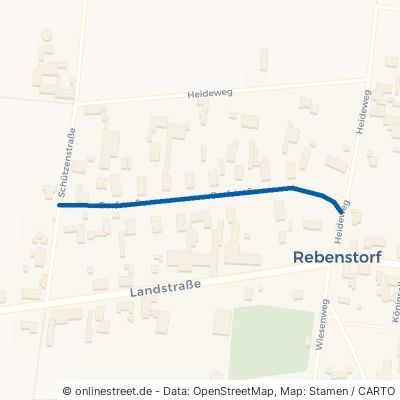 Dorfstraße Lübbow Rebenstorf 