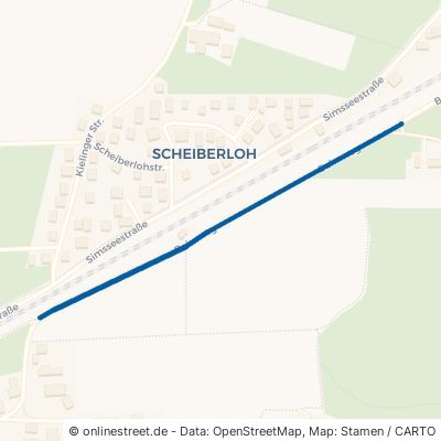 Bahnweg Stephanskirchen Eitzing 